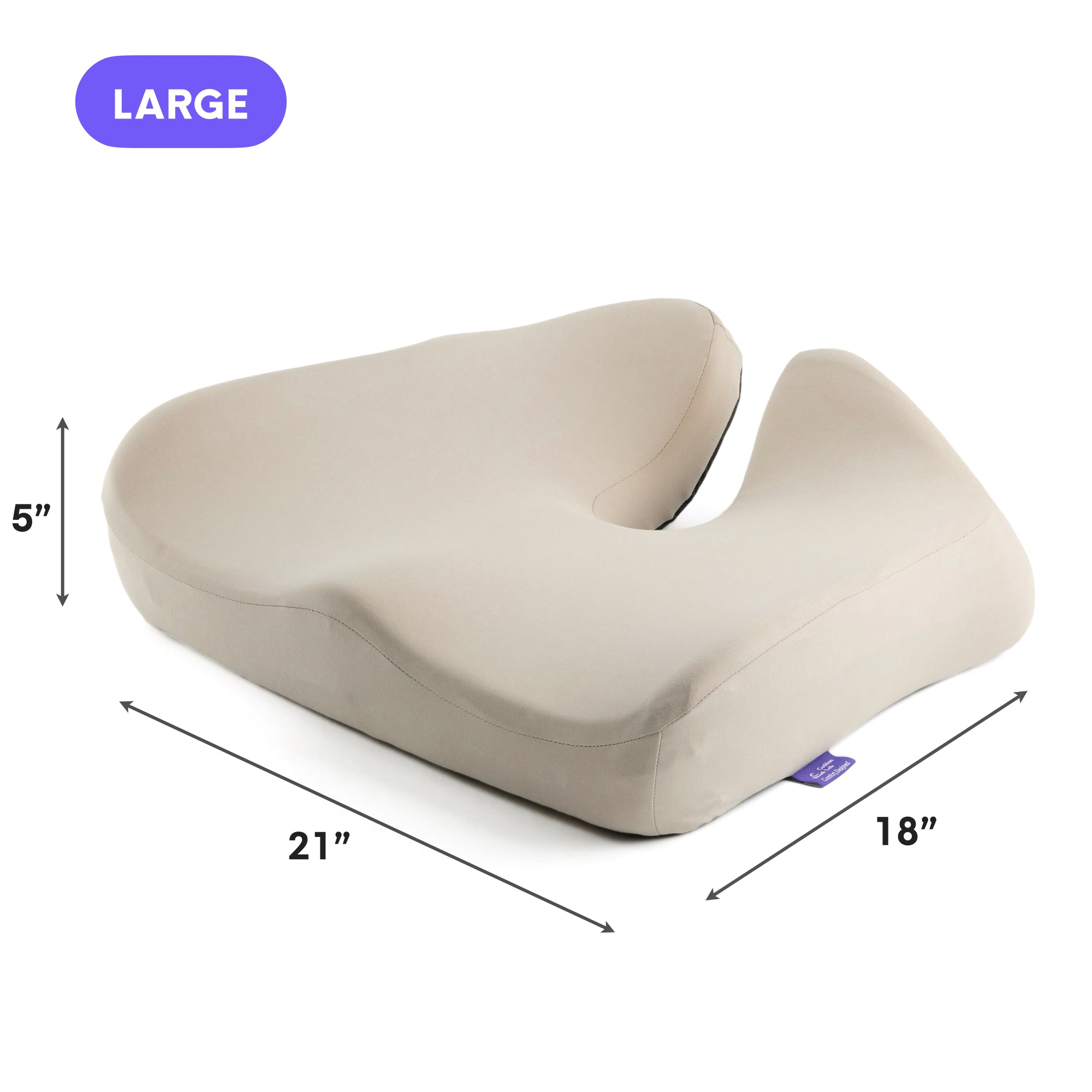 DayCloud" Ergonomic Lumbar Seat Cushion