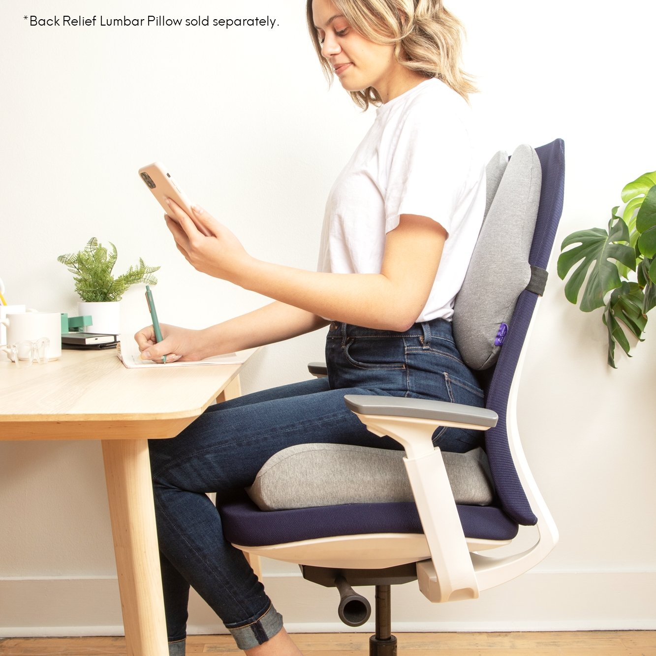 DayCloud" Ergonomic Lumbar Seat Cushion